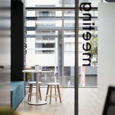 Recent workplace design project in Grey St Brisbane by Modern Concepts